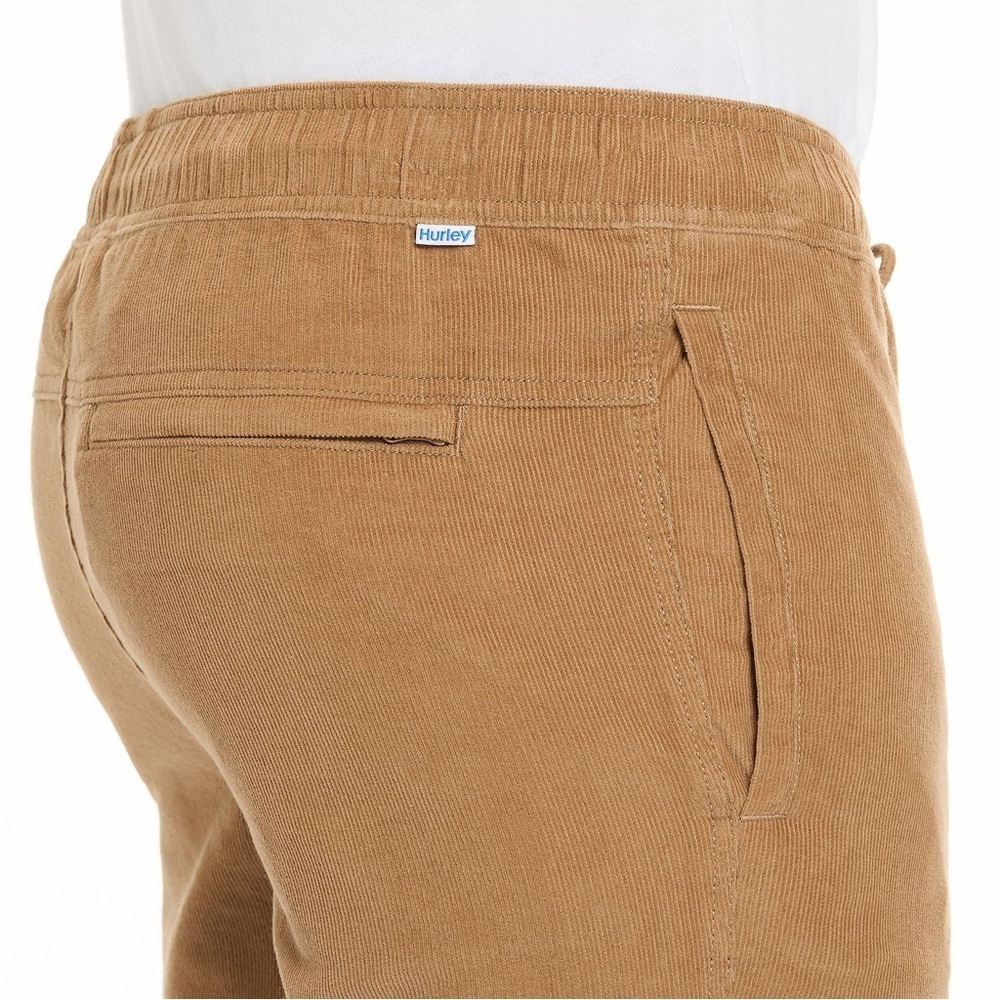 Hurley Coastal Corduroy Retro Surf Shorts | Tan Camel Medium - Picture 8 of 11